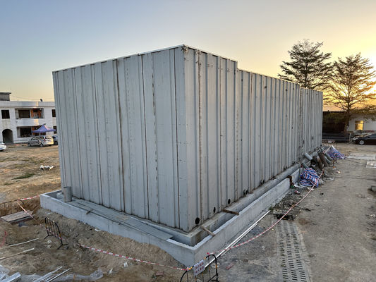 CNP 또는 Groundfos 워터 펌프가 장착된 농촌 식수 공급 산업용 정수 시스템