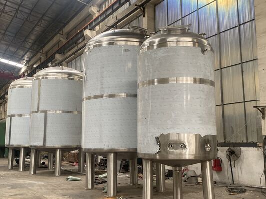 최대 작동 압력 87psi 및 맞춤형 정수 솔루션을 위한 미러 폴리싱 정수 탱크